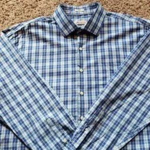 Peter Miller Button Front Shirt, size XXL